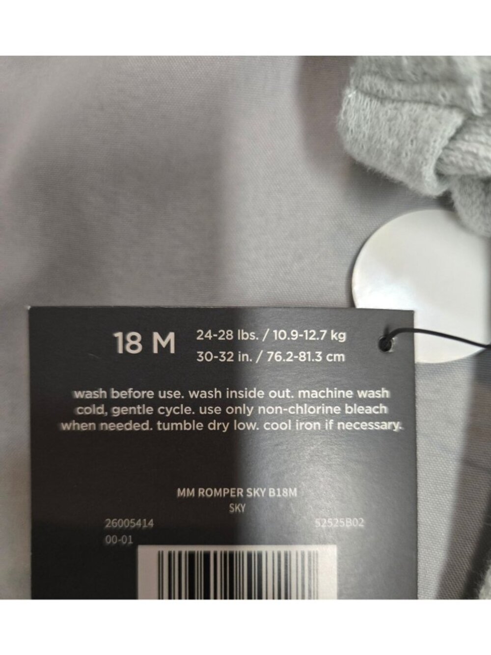 Infants Short Sleeve Cactus Henley Romper Size 18 Months NWT - Modern Moments - Picture 6 of 6